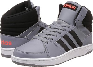 adidas hoops mid grey