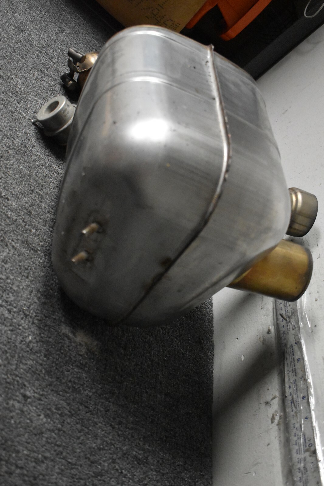 FERRARI CALIFORNIA TURBO REAR MUFFLER FACTORY OEM