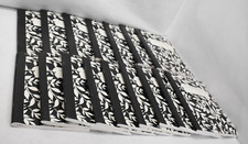 Sparco College Ruled 80 Sheet Composition Notebook SPR65277 Leaf Pattern 16 Pack