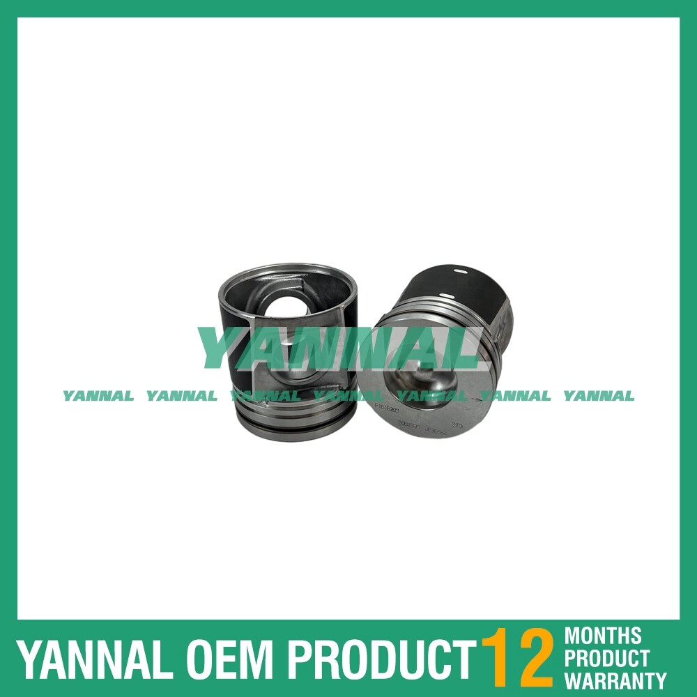 New 4x 3636884 Piston Kit STD For Caterpillar C4.4 3054 Direct 