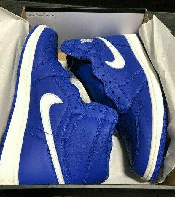 NEW GENUINE Nike Air Jordan I 1 RETRO HIGH HYPER ROYAL Men's Shoes