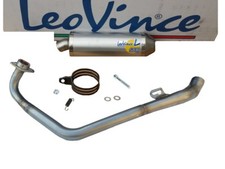 Sport Leovince SBK EVO2 Edelstahl Auspuff Yamaha YZF R 125 125R 4T Auspuffanlage