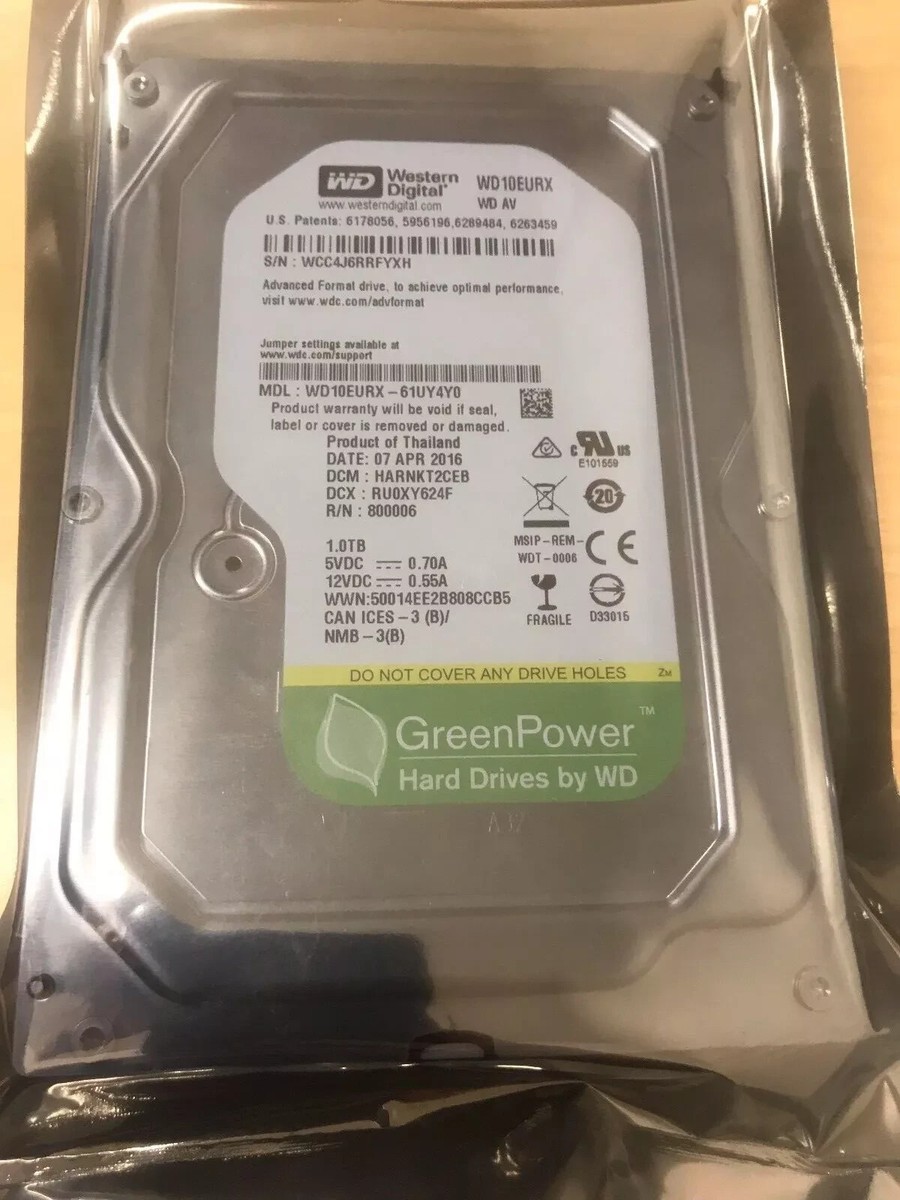 H2352☆Western Digital/型番混在/1TB/3.5inch/SATA/2個 内蔵