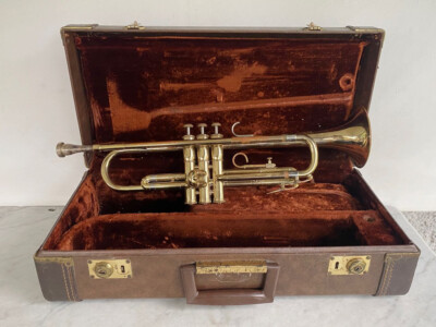 トランペット ビンテージ レトロ 管楽器 Vintage Trumpet AMBASSADOR FE Olds &Son トランペット ビンテージ レトロ 管楽器 Vintage Trumpet AMBASSADOR