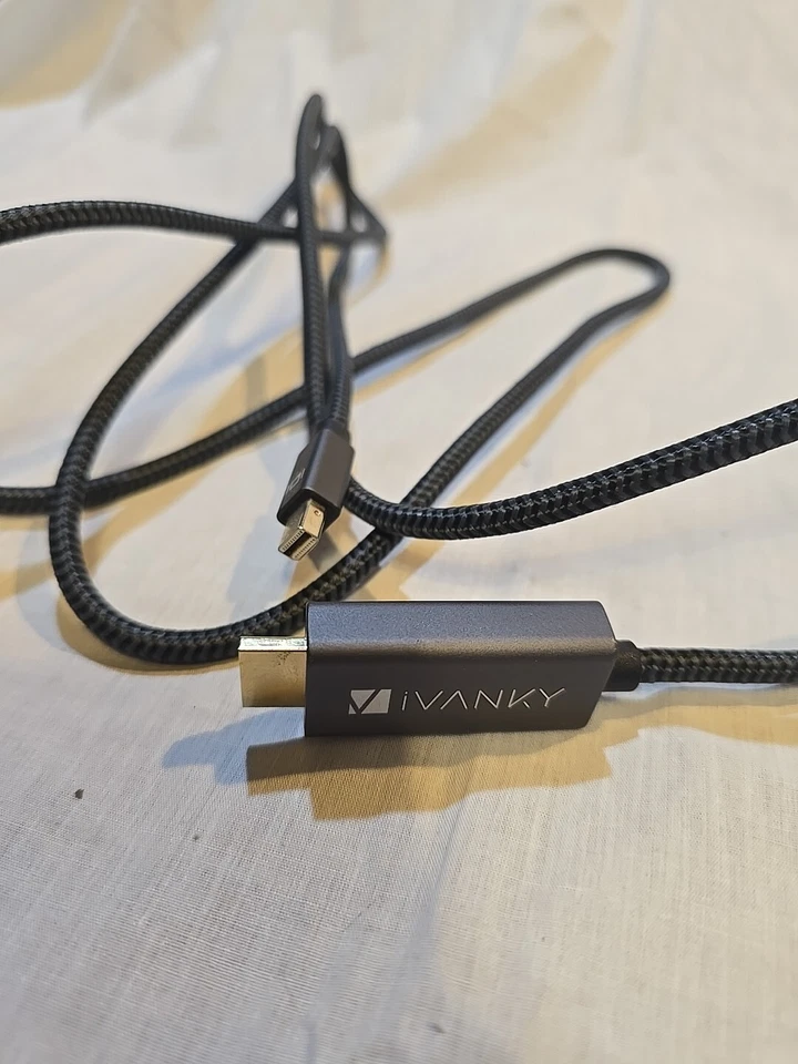 Mini Display Port DP Thunderbolt to HDMI Cable Adapter HD 4K for MacBook 6ft B4 - Image 3 of 3