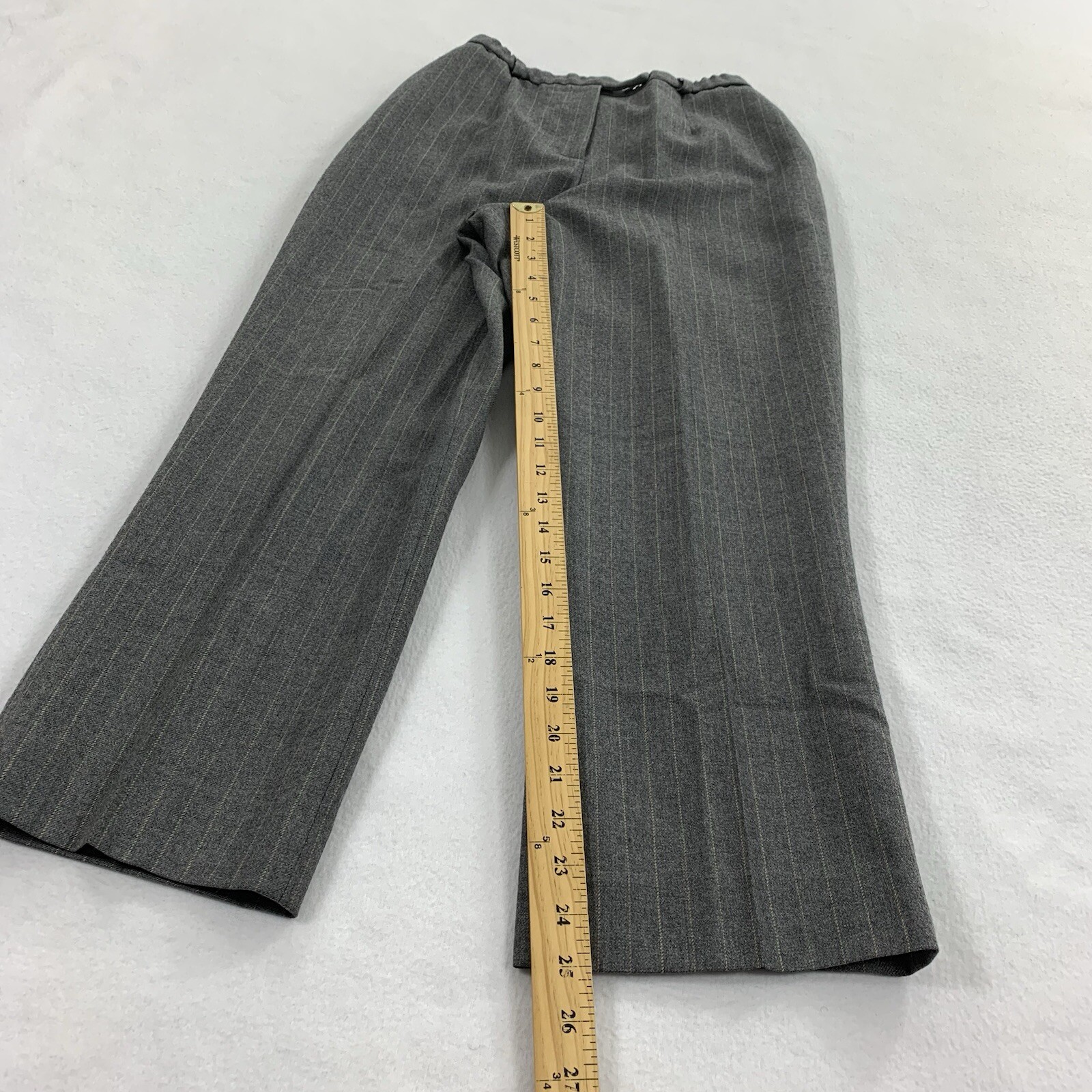 Pendleton 100% Virgin Wool Wool Pinstripe Pants S… - image 8
