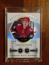 2016-17 Black Diamond Hockey Christian Dvorak Double Diamond Rookie Relic #10/99