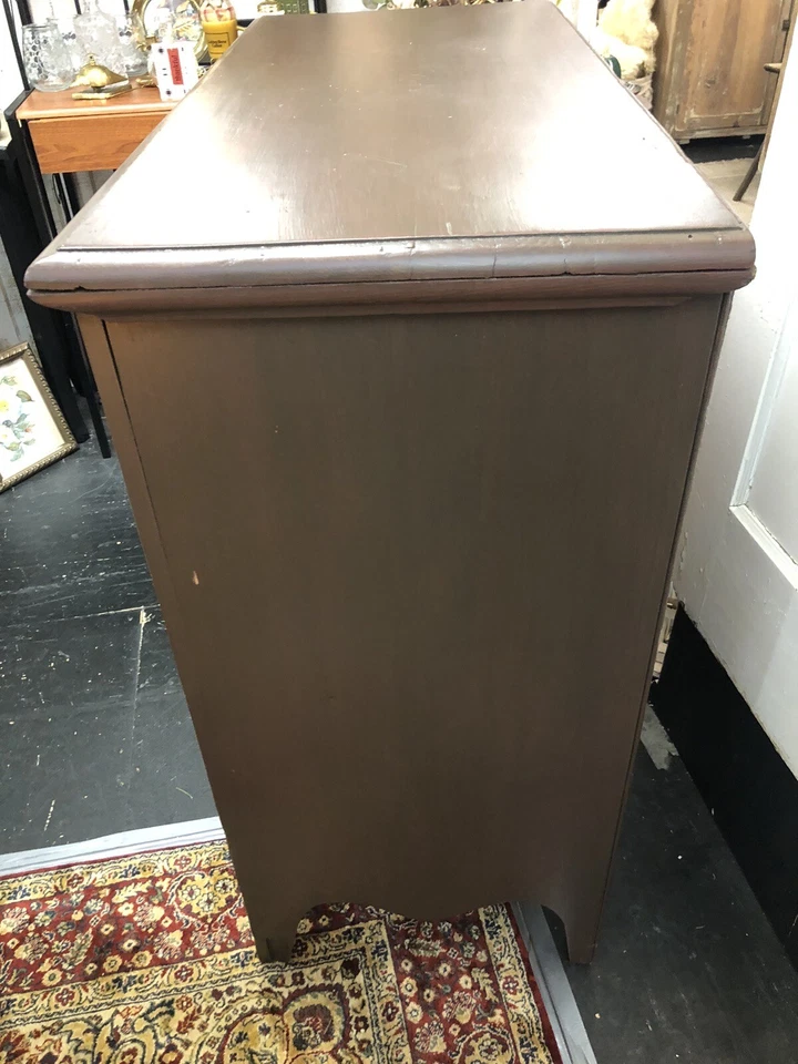 Caja manta cofre mula Nueva Inglaterra siglo XVIII Foto 4 de 4