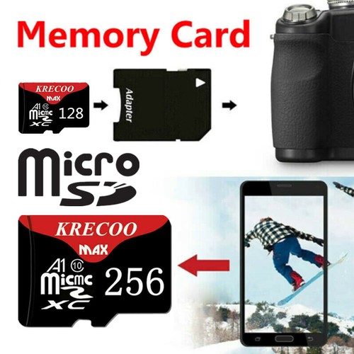 Micro SD Card 256GB 128GB 64GB TF SDXC Class 10 Mobile Smart Phone Tablet Memory - Picture 5 of 15