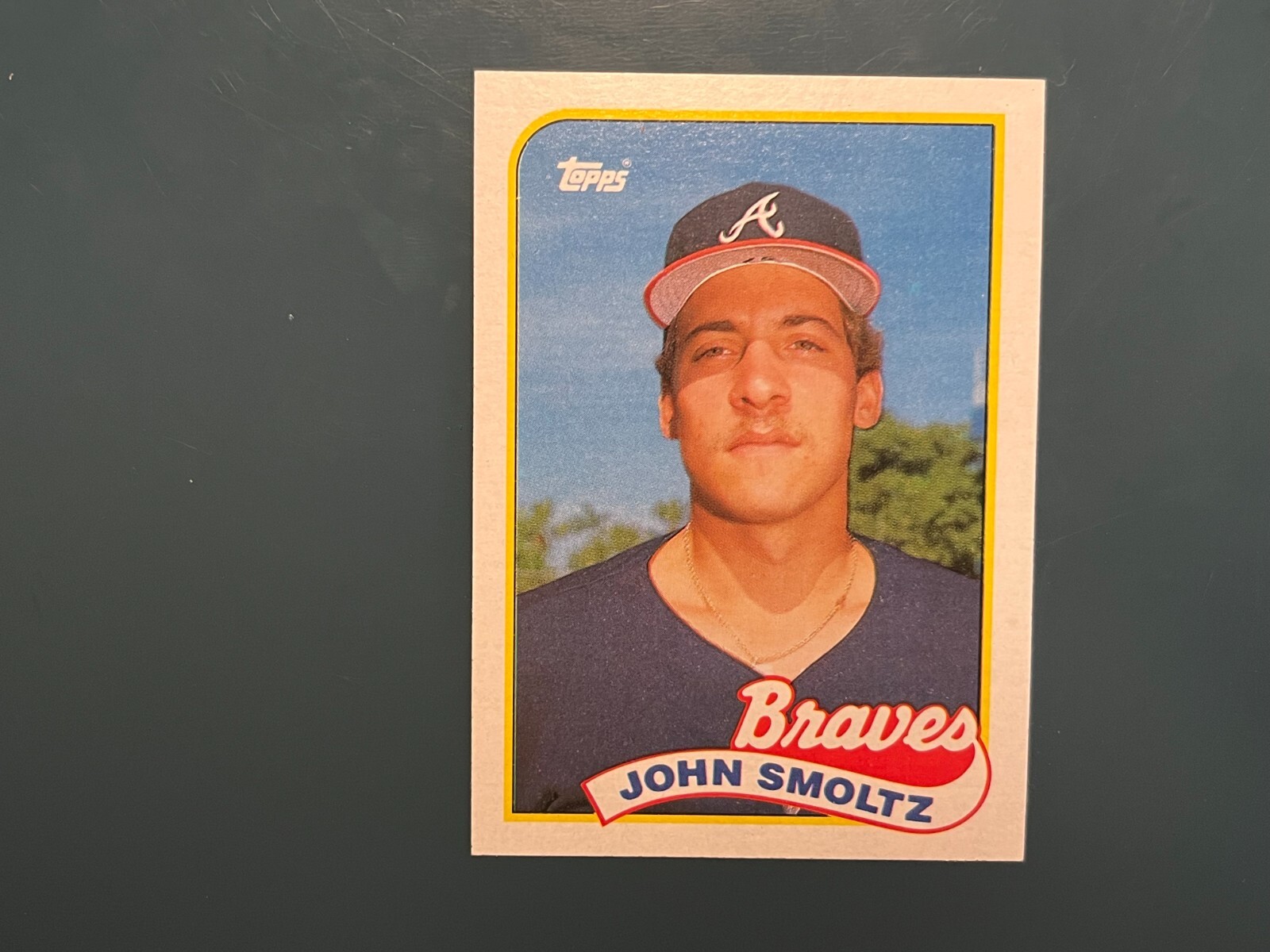 1989 Topps - John Smoltz #382 (RC)