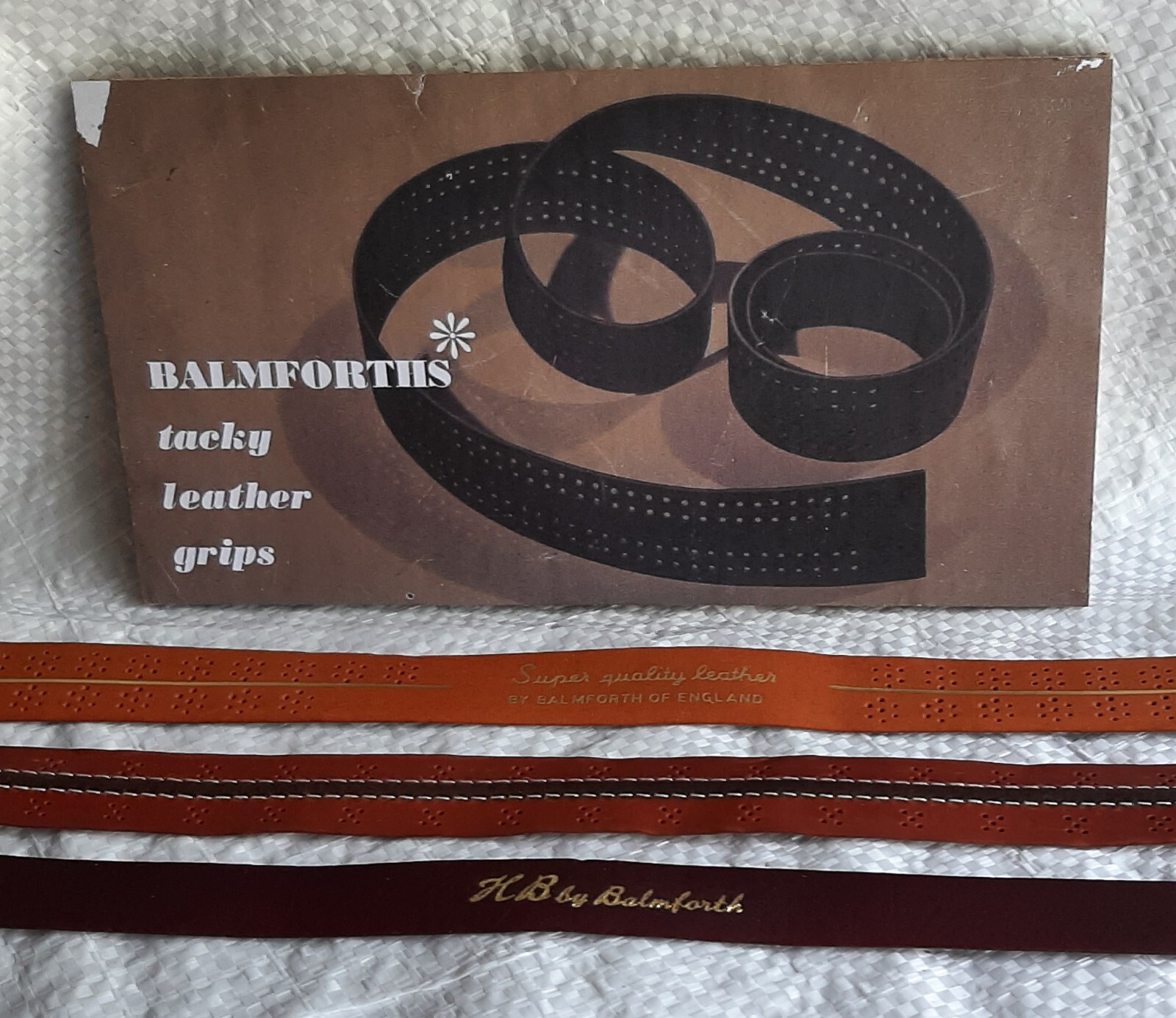 Balmforth 3 Vintage Balmforth leather tennis grips | eBay