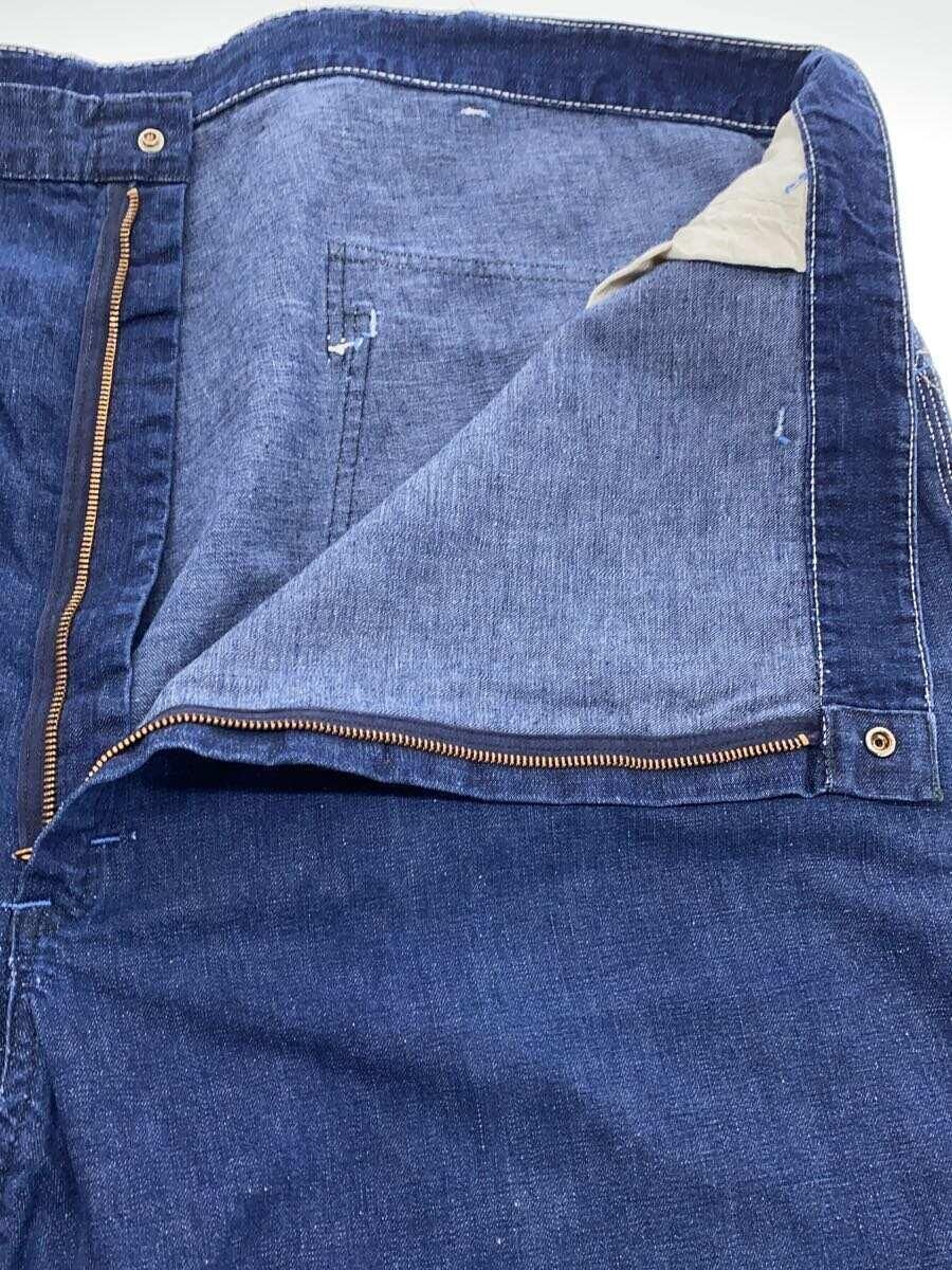HERCULES Painter Pants 50s VAT DYED Single Claw Blue Large