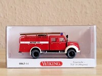 Wiking 1:87 086364 Messe Modell Interschutz 2022 Feuerwehr TLF 16 (Magirus) Neu
