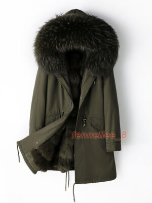 Genuine Fur Jackets For Women Fox Fur Coats Mens Fashion Real