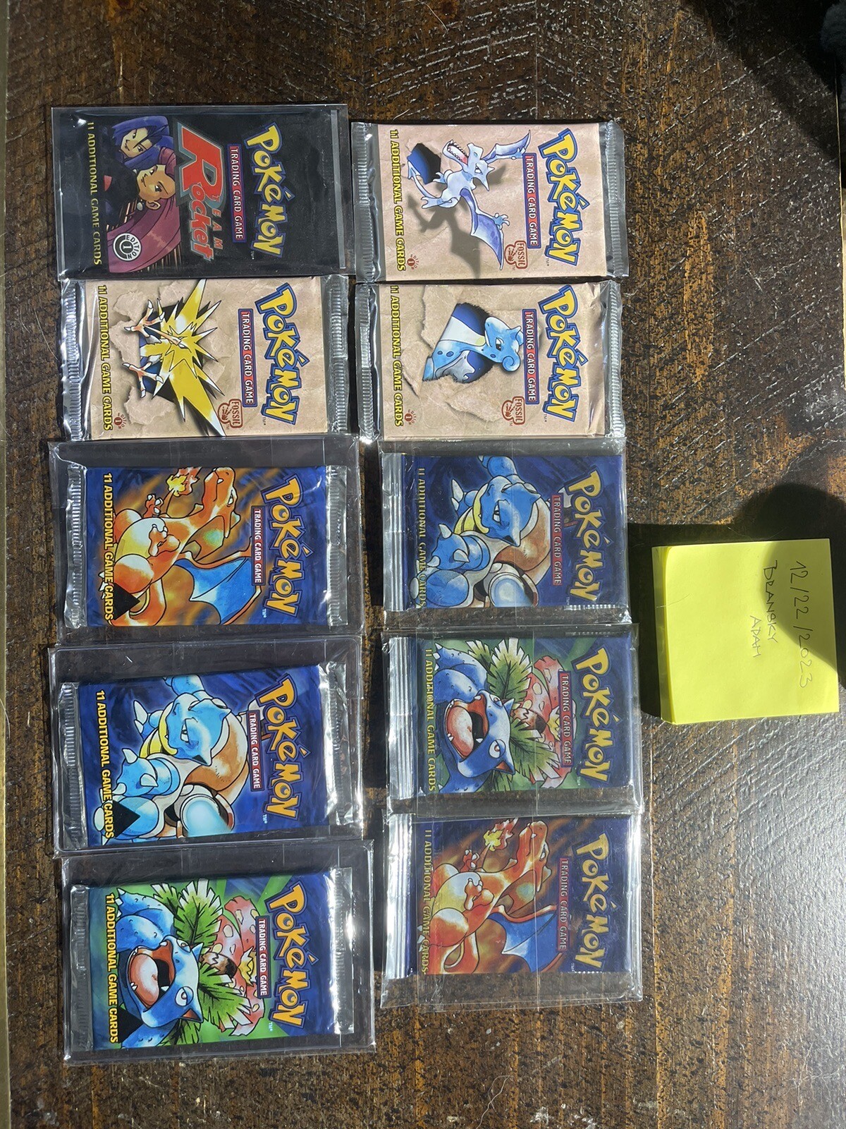 1st Edition vintage pokemon packs sealed. eBay