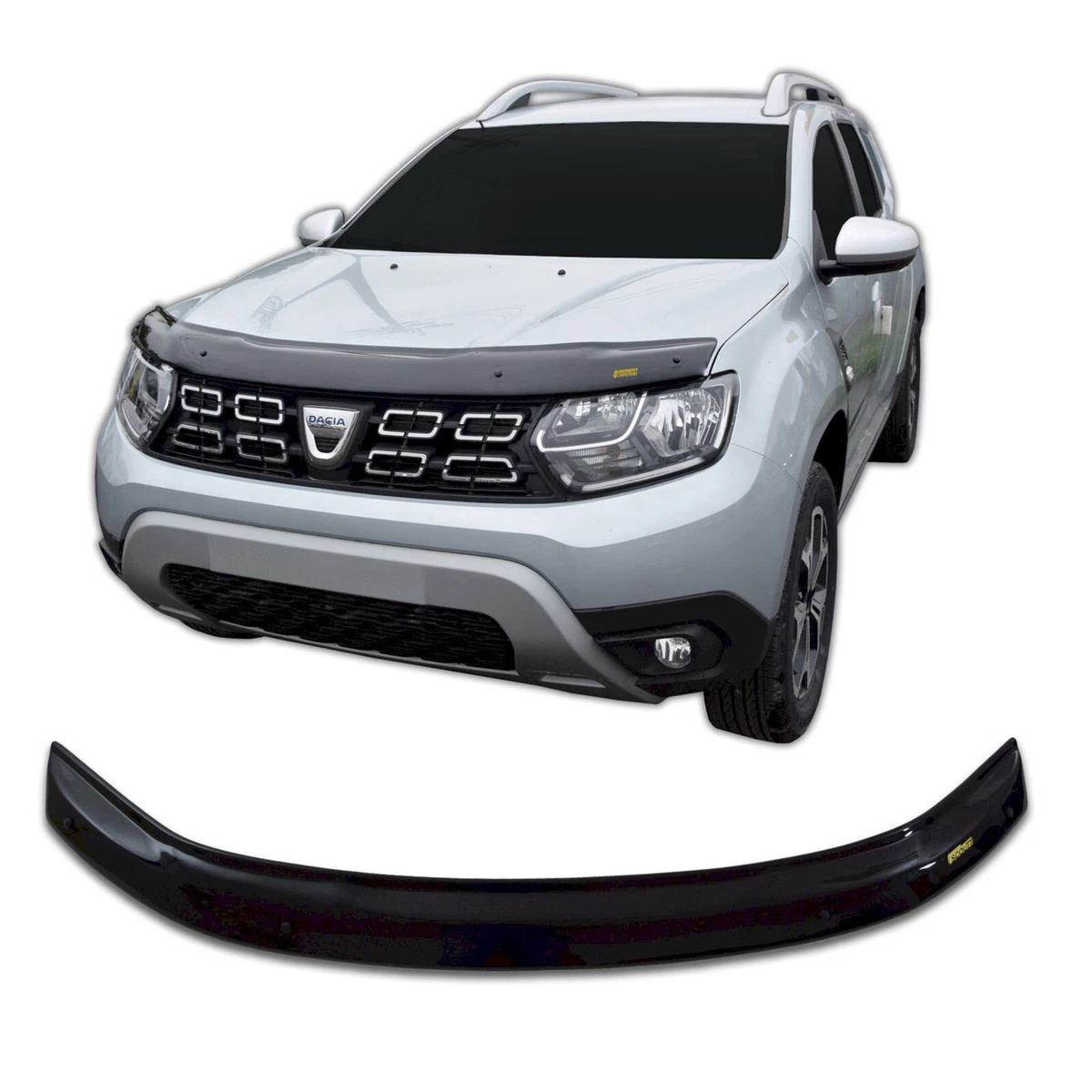 SCOUTT HOOD DEFLECTOR BONNET GUARD PROTECTOR for DACIA DUSTER 2 2017 2023