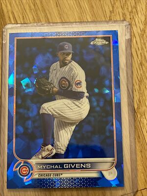 MYCHAL GIVENS 2022 TOPPS CHROME UPDATE SAPPHIRE EDITION #US140