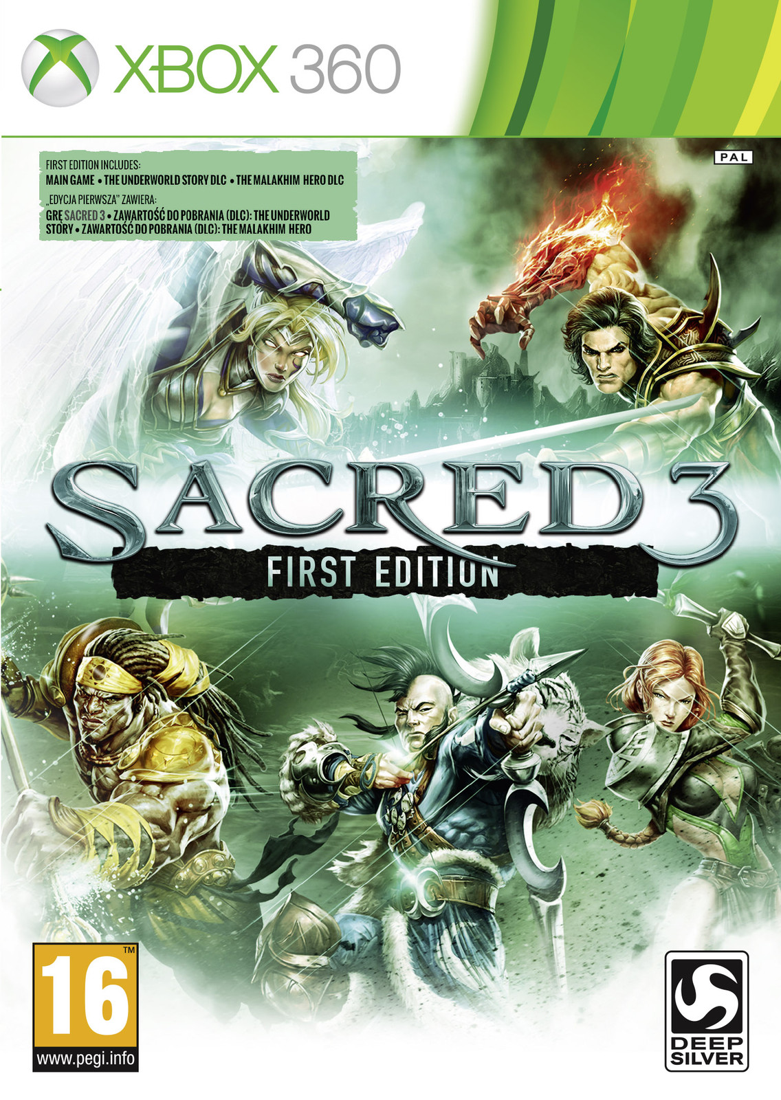 Sacred 3 First Edition Xbox 360 - Idea Regalo Videogiochi Nuovo ITA