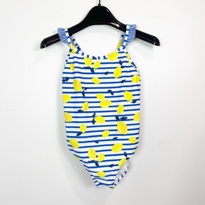 girls lemon bathing suit