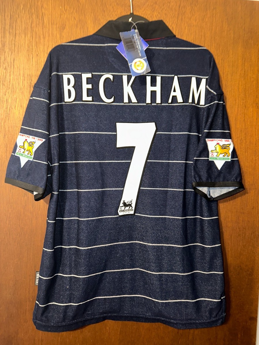 ウェア Manchester United 1999/2000 Away Uniform MANCHESTER UNITED 1999 2000 AWAY FOOTBALL SHIRT SOCCER