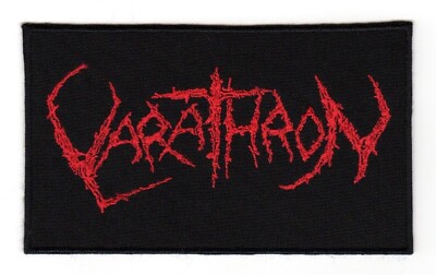 Varathron Sew On Patch Extremely Deep Gorge Greek Black Metal
