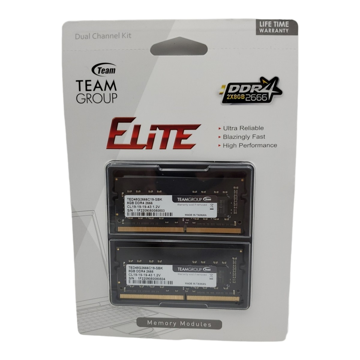 TEAM ELITE DDR4-2666 16GB