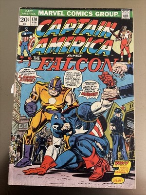 Captain America #170 (Marvel Comics February 1974)