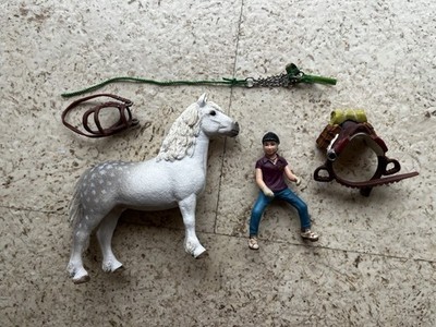 Schleich Reiterin mit Pony - Wanderritt