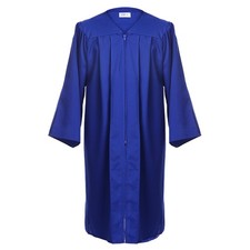 Unisex Premium Matte Graduation Gown Only Large 5156-58, Royal