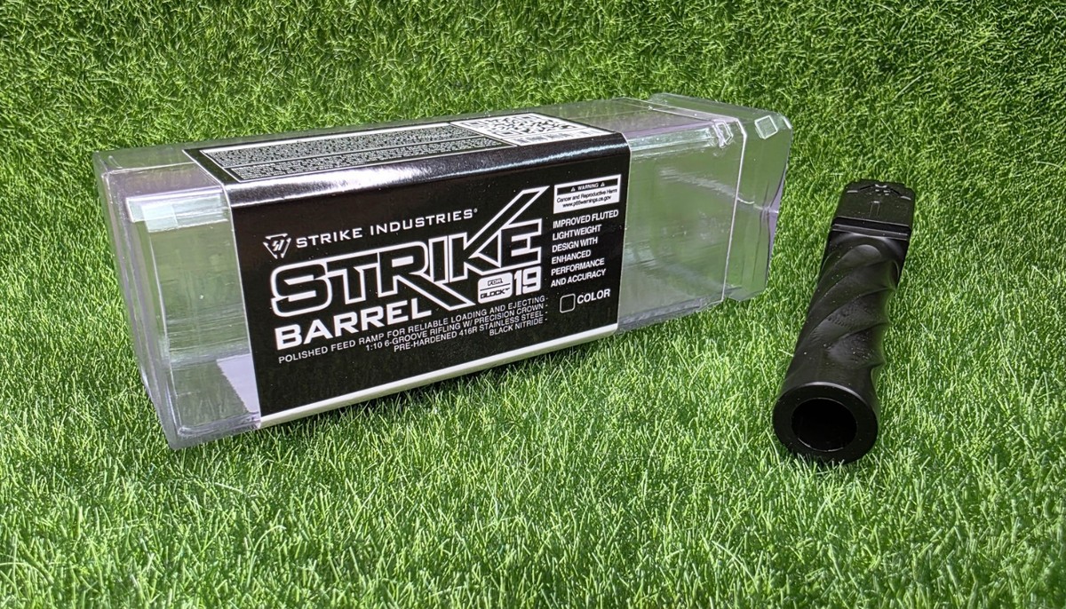 Strike Industries Spiral Fluted Barrel for Glock 19 Gen 3-5