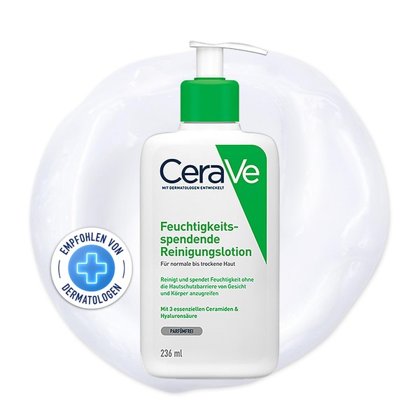 Cerave Feuchtigkeitsspendendes Reinigungsgel 236 Ml FüR Trockene Haut-image