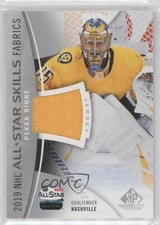 2019-20 Upper Deck SP Game Used All-Star Skills Fabrics Pekka Rinne #AS-PR 0cv
