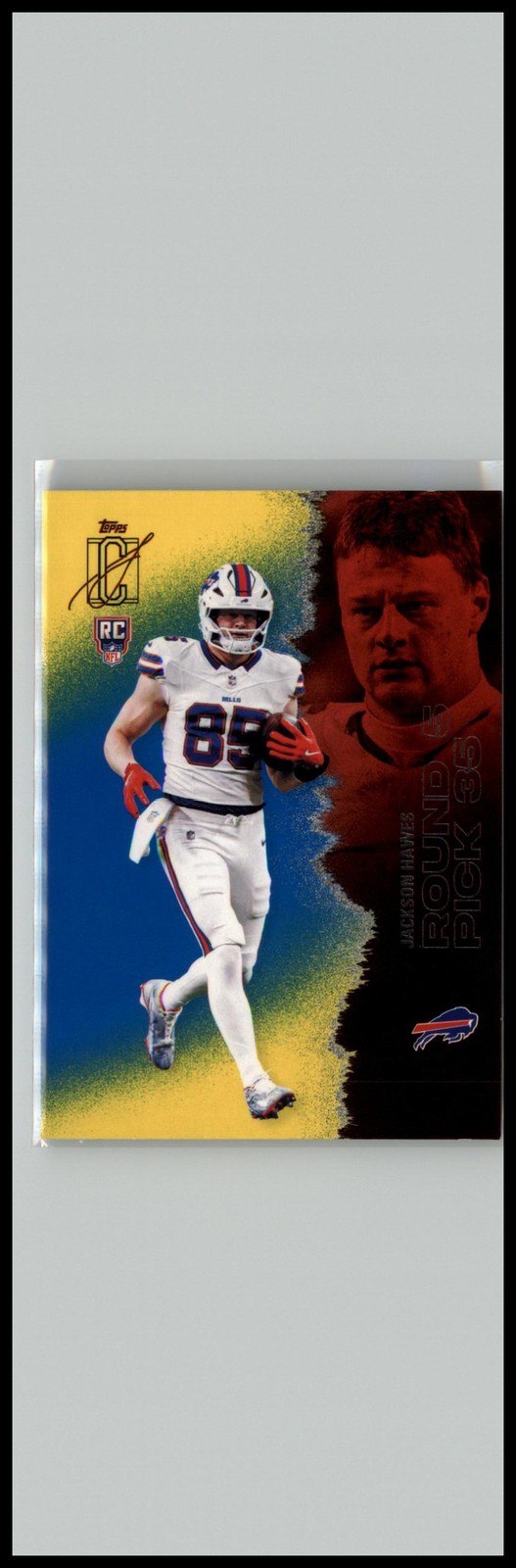 2025 Topps Signature Class #207 Jackson Hawes Blue & Yellow