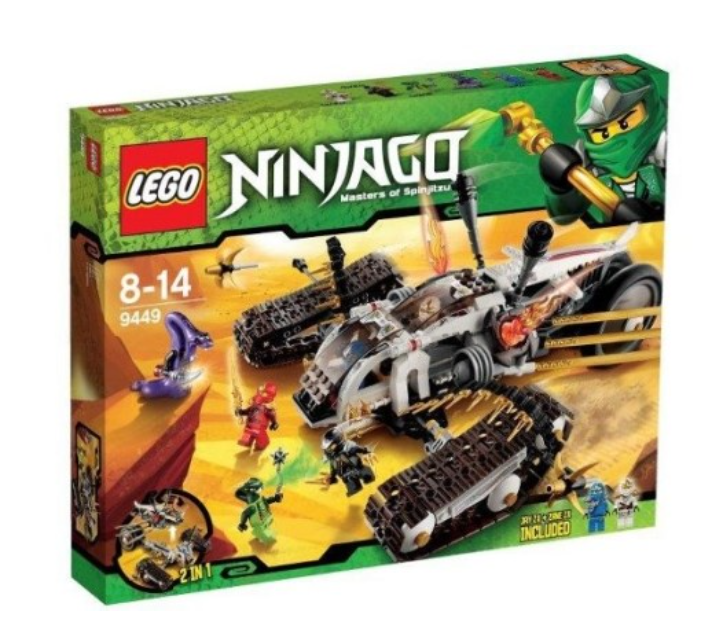 LEGO9449 Ninjago Ultra Sonic Raider NEW SEALED 2012 VINTAGE RARE