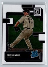2022 Donruss Optic #71 Reiss Knehr Rated ROOKIE San Diego Padres