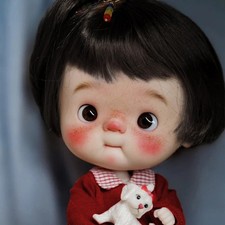 1/6 Full Set BJD Doll Girl Resin Jointed Body Doll  Eyes  Handmade Face Makeup