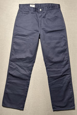 Dickies Twill 6 Pocket Pants Mens Sz 34x32 Navy Straight Regular Fit Work Casual
