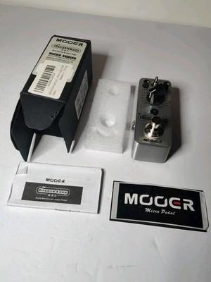 Mooer Micro Compact Groove Loop Effects Pedal, Drum machine & Looper.
