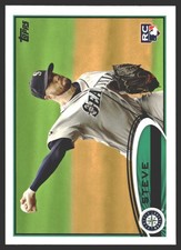 Steve Delabar #263b 2012 Topps Seattle MarinersRC Rookie