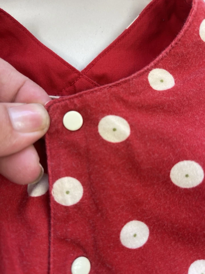 Mameluco y sombrero de colección Baby Mini Par Catomini 12mth rojo y blanco lunadot Foto 4 de 4