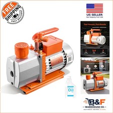 Bomba de vacío de CA con paletas rotativas de alta eficiencia de 3/4 HP para uso automotriz, 7 CFM