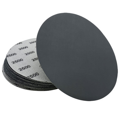2500 Grit Wet Dry Sandpaper, 25 PCS 6 Inch Hook and Loop Sanding Discs with Prem