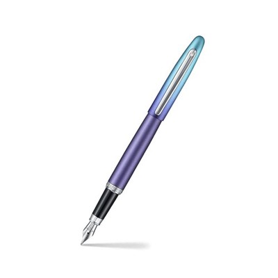 Sheaffer Expressions VFM Fountain Pen in Blue Purple - Fine Point - NEW in Box