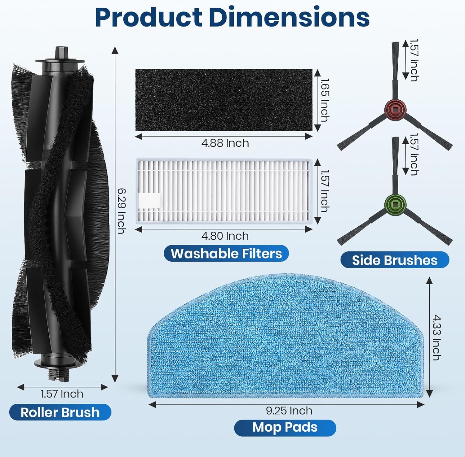 Replacement Accessories Kit for Tikom G8000 G8000 Pro HONITURE G20 G20 Pro