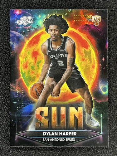 2025 Topps Cosmic Chrome Dylan Harper Sun (RAW)