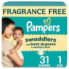 Pampers Swaddlers Diapers Size 1 32ct