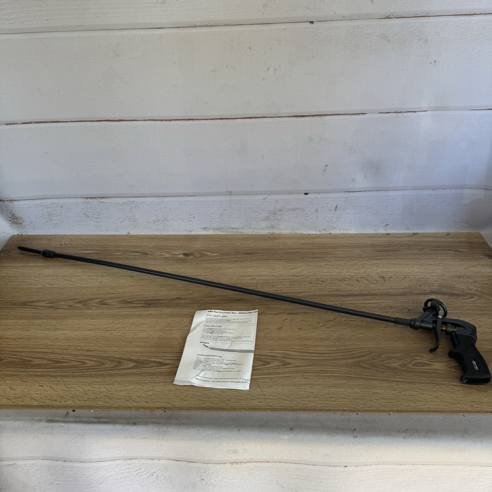 Pro Foam Gun, 40 inch (100 cm) Barrel, Swivel Tip, Teflon Coated, AWF Pro