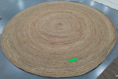 NATURAL  9'-0'' x 9'-0'' Broken Thread Rug Reduced Price 1172774684 NF801N-9R