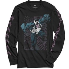 Image of Venom Lethal Protector Dark Soul Marvel Comics Adult Long Sleeve T Shirt