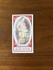 2017 Topps Allen Ginter Mini World's Dudes WD-9 Japanese Sumo Dude